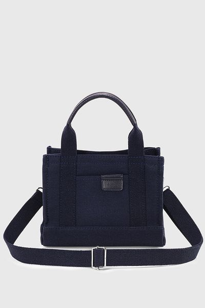 Housebags Geantă tote din pânză bleumarin - 232 modele