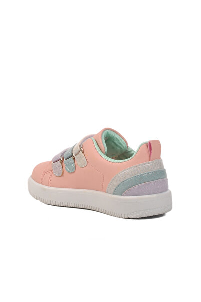 WALKWAY Powder-Mint Unisex Velcro Kids Sneakers 6502-P