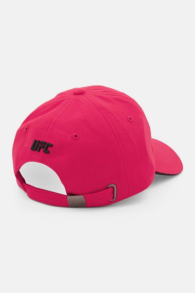 UFC Men Brand Logo Adjustable Baseball Cap, Red