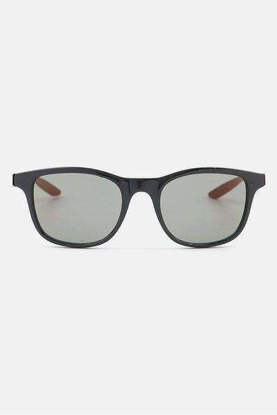 Nike Rebelry Dv 6956 011 52 Men's Black Square Sunglasses