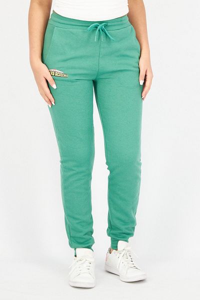 Don't Call Me Jennyfer Women Regular Fit Printed Jogger Pants, Green