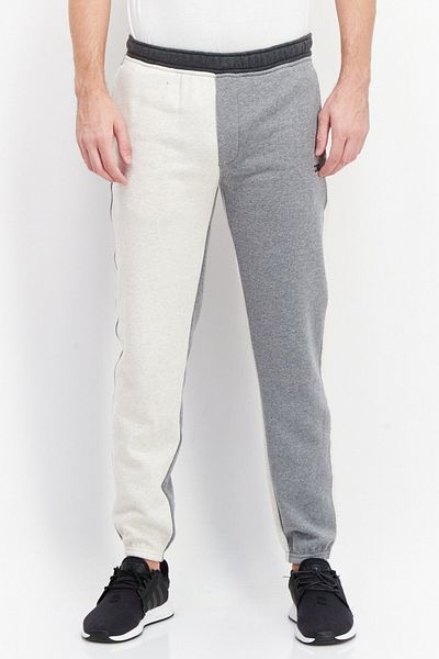 Tombolini Dream Men Regular Fit Two Tone Sweatpants, Beige