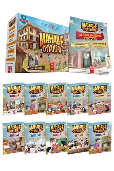 Model Eğitim Yayınları 4. For the Classes Mahalle Öyküleri Hikaye Dizisi (10 Books) + 4. Class Süper Oku Süper Anla