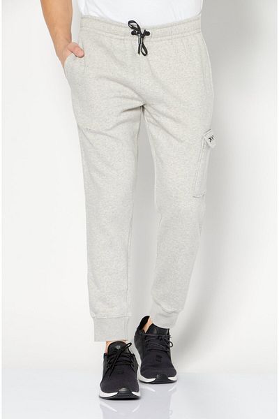 DKNY Sport Men Sportswear Fit Training Pants, Grey