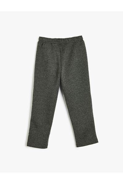 Koton Basic Sweatpants with Pocket Detail - Elastic Waist