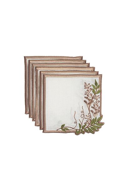 Mikasa Moor Sally Coasters 6 Pieces 15cm