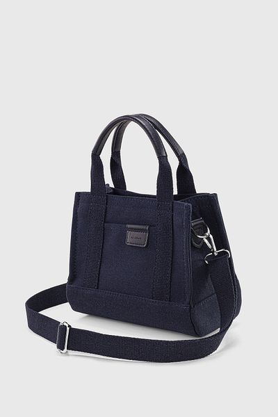 Housebags Geantă tote din pânză bleumarin - 232 modele