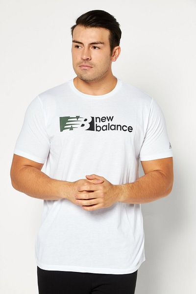New Balance Men Sportswear Fit Training T-shirt, White