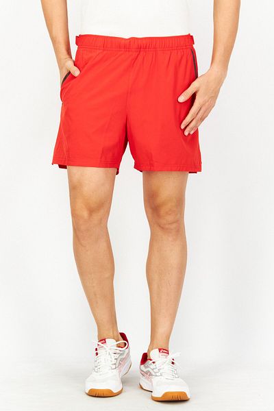 Skora Men Sportswear Fit Drawstring Training Short, Red
