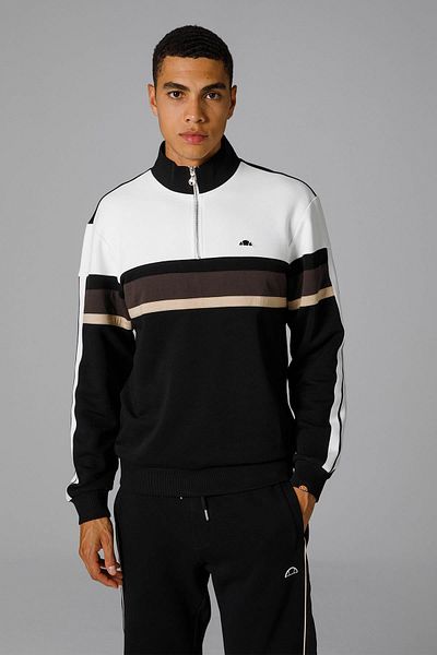 Ellesse Мъжки суитшърт с половин цип EM215-BK