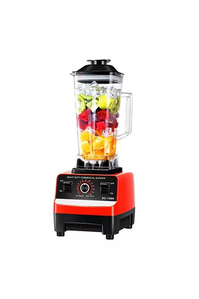 jvx Silver Crest Jug 2-Piece Blender - Cafe, Ice Crusher, Spice Grinder
