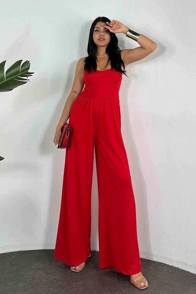 Ded COLLECTION Női nyári pántos nyári jumpsuit
