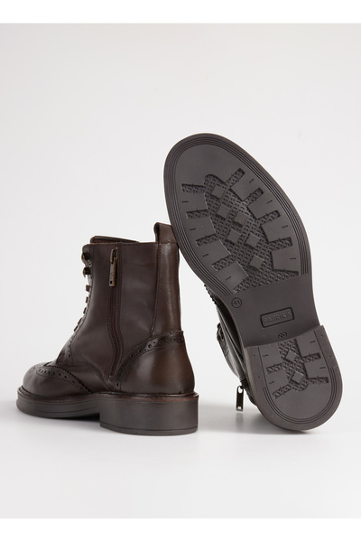 Fabrika Deri Kahve Erkek Bot RIOS-ABNER