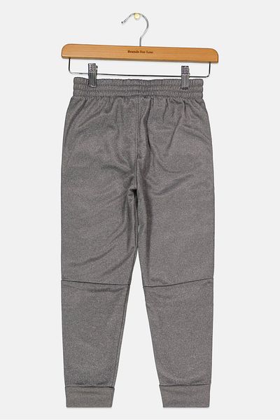 Puma Toddlers Boy Brand Logo Jogger Pants, Grey Combo
