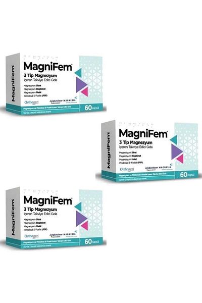 Orthogen Magnifem X3 - 60 Capsules Small Size Solar Energy