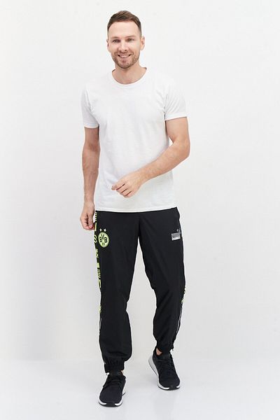 Puma Men Regular Fit Brand Logo Training Track Pant, Black