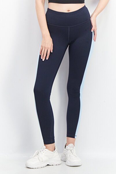 Tchibo بنطال رياضي ضيق للتدريب للنساء، أزرق داكن