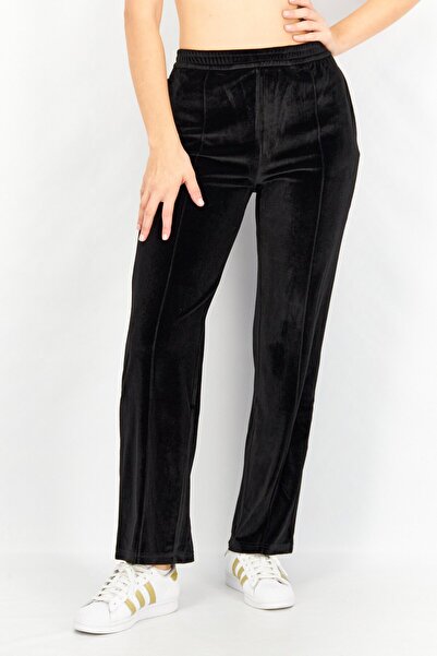 Steve Madden Women Regular Fit Textured Pants, Black