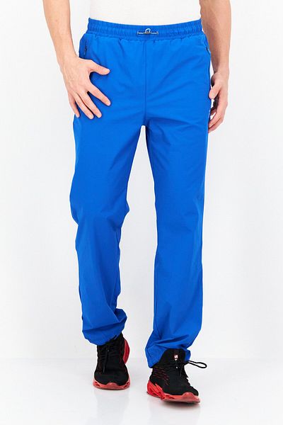 Fila Men Sportswear Fit Brand Logo Training Track Pant, Blue