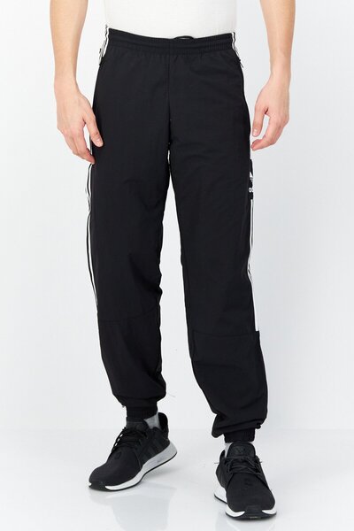 Adidas Originals Men Regular Fit Drawstring Outdoor Track Pants, Black