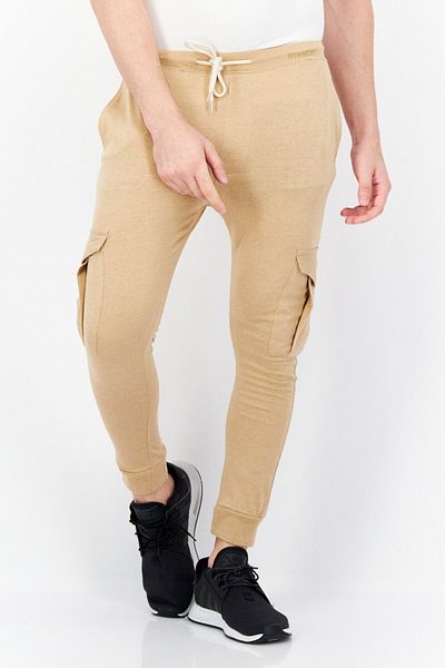 Outdoor Life Men Sportswear Fit Training Jogger, Light Brown