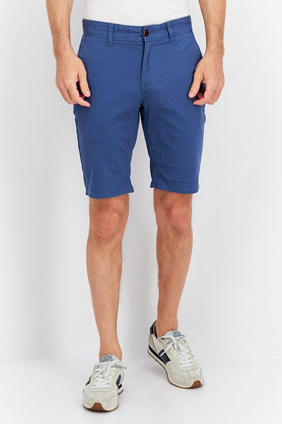 Tommy Hilfiger Men Slim Fit Plain Basic Shorts, Blue