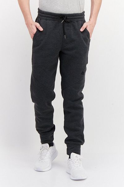 RBX Men Sportswear Fit Training Jogger Pants, Heather Charcoal