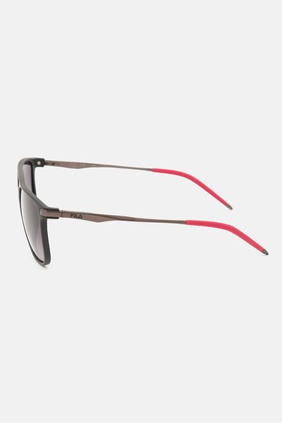 Fila Men Sf938254u28z Sports Sunglasses, Black