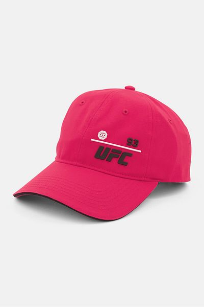 UFC Men Brand Logo Adjustable Baseball Cap, Red