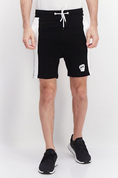 UFC Men Sportswear Fit Drawstring Shorts, Black