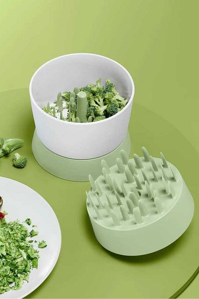 Tchibo Vegetable Slicer, Green And White