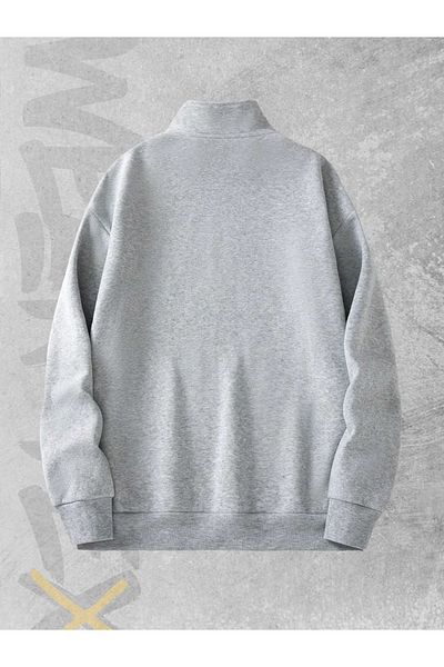 WEARTEX سويت شيرت نصف سحاب 3 خيوط Fallout Nuka Cola مطبوع