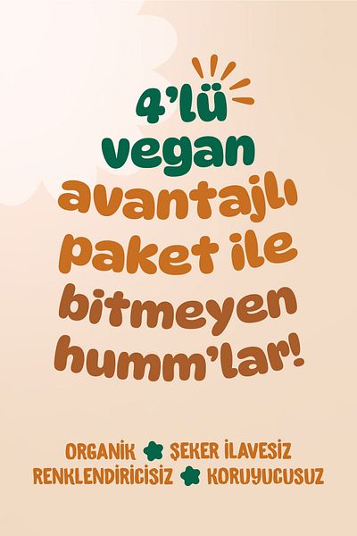 Humm Organic 4 Pieces Organic Vegan Oat Bar and Gluten-Free Cake Snack Set