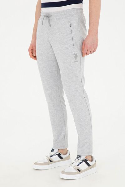 U.S. Polo Assn. Men's Gray Melange Sweatpants 50281043 -Vr086