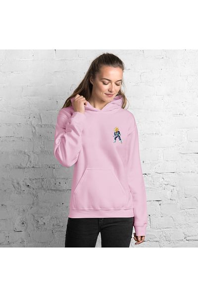Moda Glo Φούτερ Unisex Vegata με στάμπα με κουκούλα