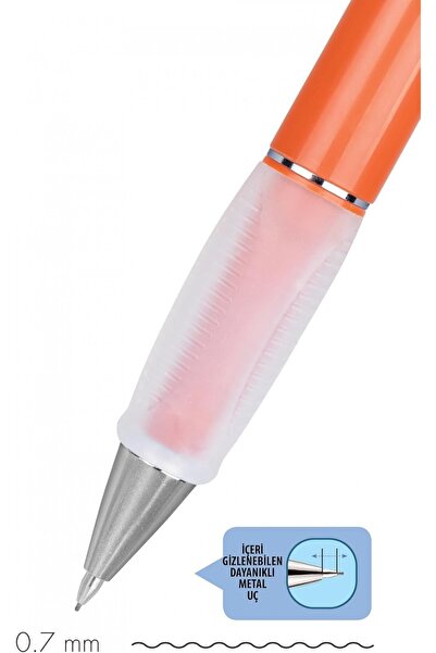 Serve Deep Natural Colors 0.7mm Mekanik Kurşun Kalem - Kiremit