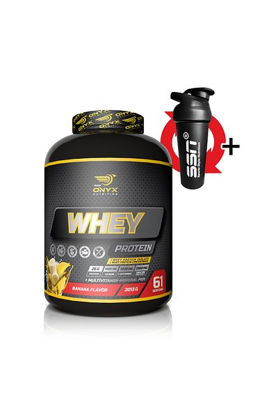 Onyx Nutrition 100% Whey Protein 2013 Gr (Muz) Protein Powder