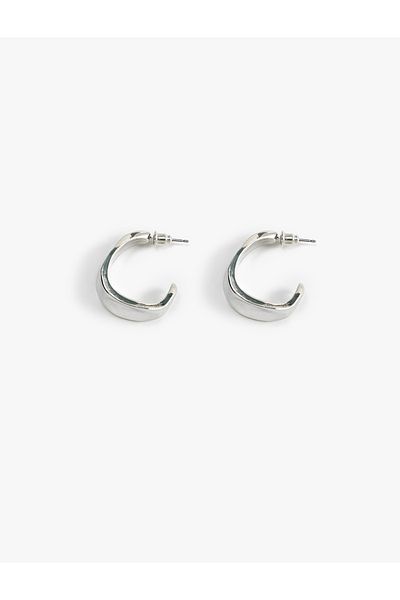 Koton Abstract Hoop Earrings