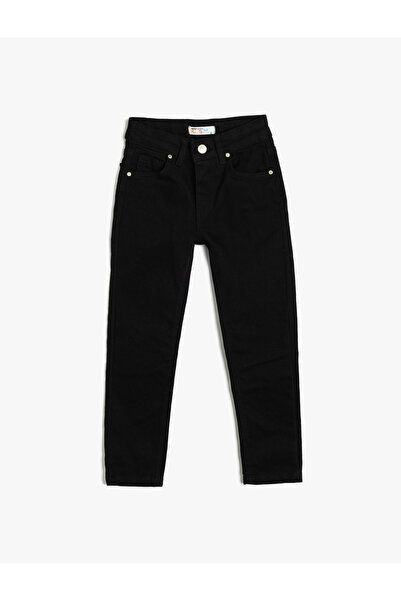 Koton Kot Pantolon Pamuklu Cepli - Slim Jean