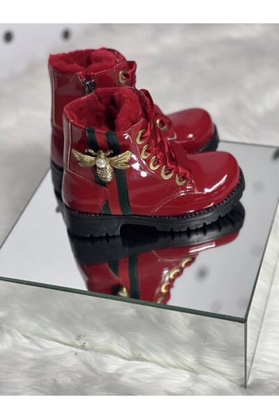 PİXİNADELUXE KIZ ÇOCUK KÜRKLÜ SOĞUK GEÇİRMEZ BOT