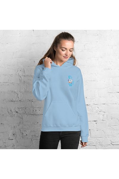 Moda Glo Hanorac unisex cu glugă cu imprimeu Saiyan Goku