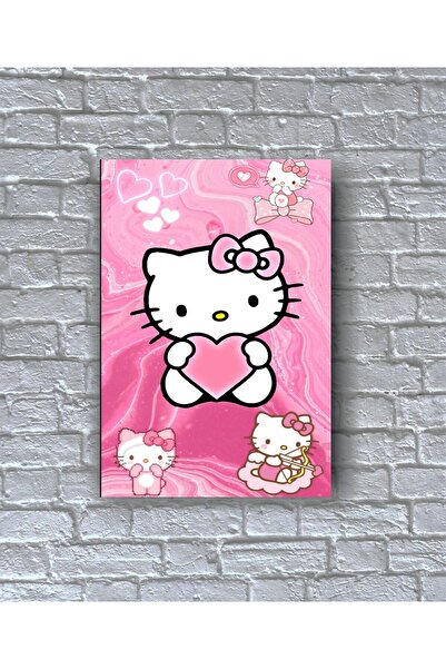 icase Kuromi Melodi Hello Kitty Poster duvar süsü dekor Kapı Süsü Konsept Dek...