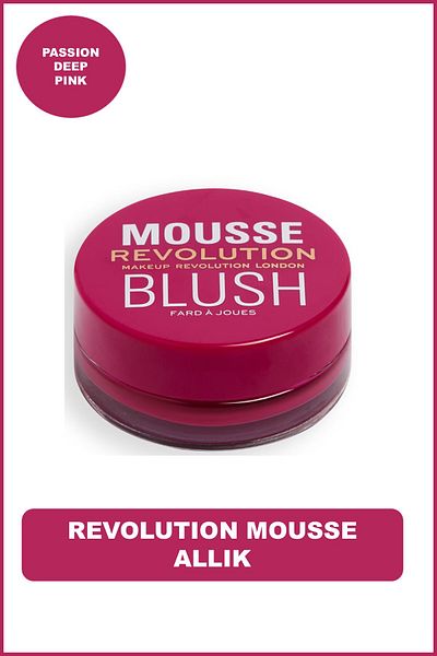 Revolution Mousse Blush Passion Deep Pink
