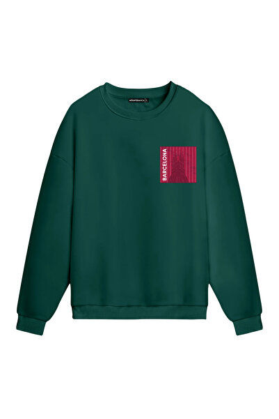 Mounte Bianca برشلونة للجنسين - سويت شيرت عادي