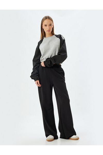 Koton Gray Melange Women's Sweat - 5Wal10245Ik