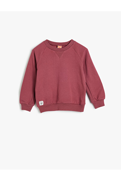 Koton Basic Sweat Uzun Kollu Şardonlu Pamuklu