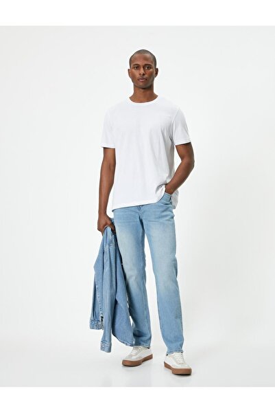 Koton Ανδρικό παντελόνι Jean Slim Fit