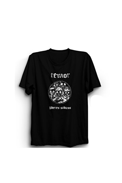ZOKAWEAR Temor, Lideres Sadicos, μπλουζάκι ροκ μέταλ μουσικής 100% βαμβάκι