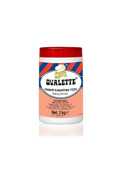 Genel Markalar Ovalette Kabartma Tozu 2 Kg – Profesyonel Pasta ve Hamur İşleri