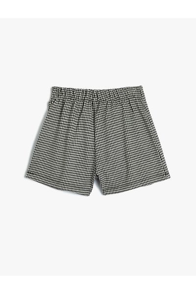 Koton Black Shorts for Girl - 5Wkg40126Ak